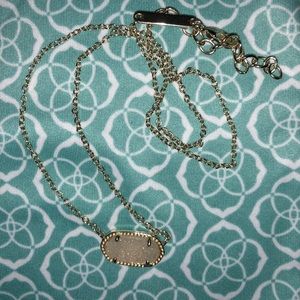 Kendra Scott Elisa Necklace in Iridescent druzy